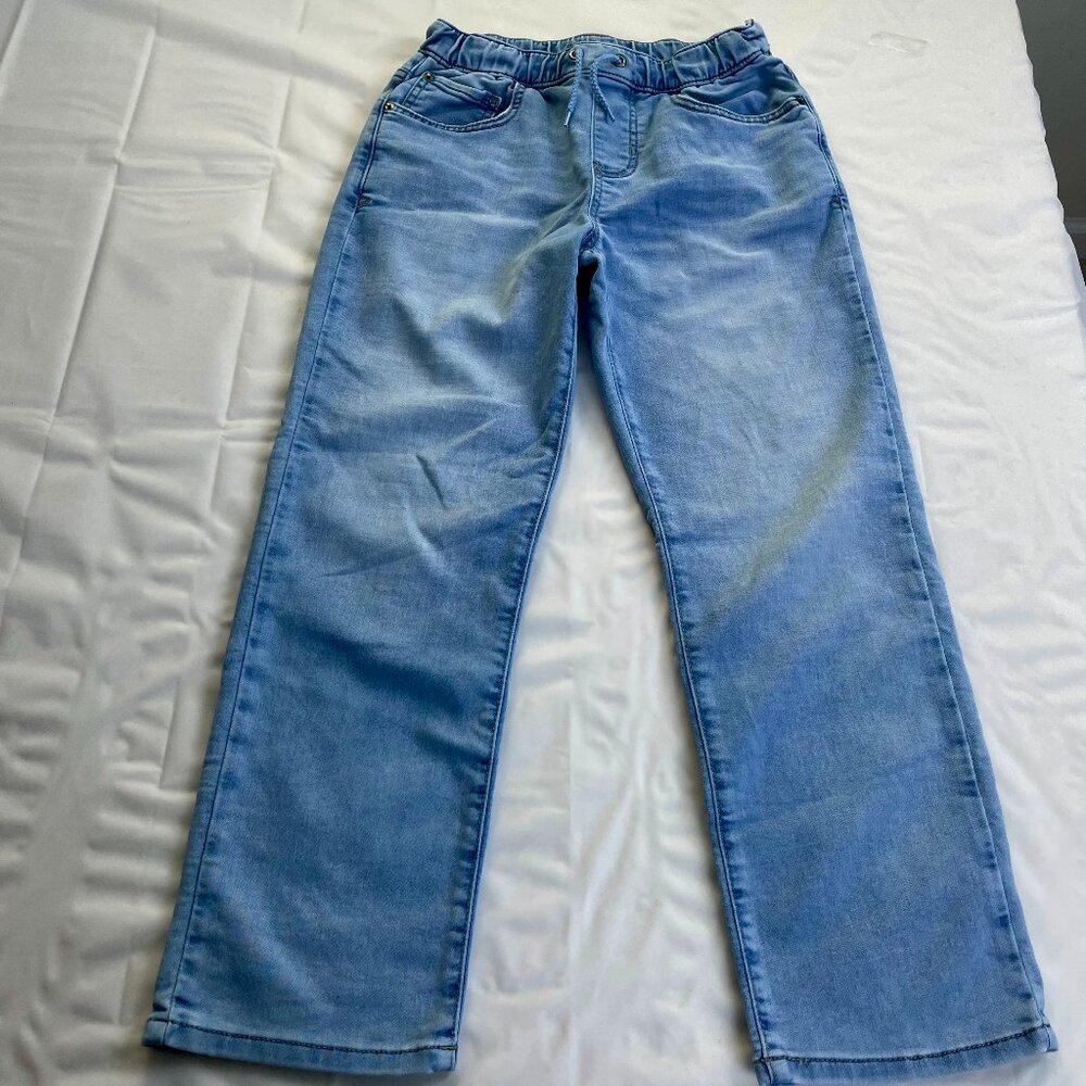 Cat & Jack Boys Athletic Light Denim Jeans Size 12